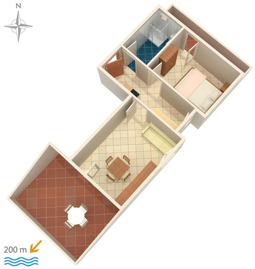 Apartments With A Parking Space Potocnica, Pag - 4096 Стара Новаля Екстериор снимка